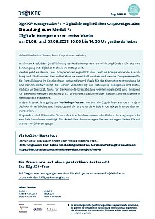 DigiKIK Modul 4 Einladung