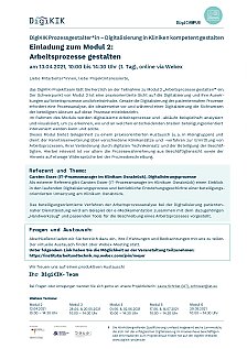 Einladung Modul 2 DigiKIK 13.04.21