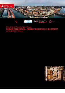Einladung Ausstellung Urbane Produktion 31.08.22