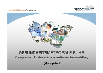 Konzeptentwurf Gesundheitsmetropole Ruhr