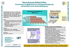 Poster für die Open-Access-Tage in Konstanz 2009