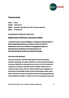 Textmanuskript Newsletter FortschritterLeben 3/2011