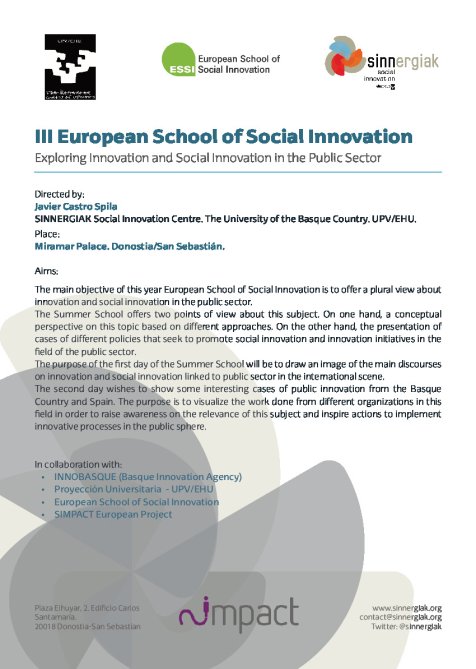 Summer school programme July 2014