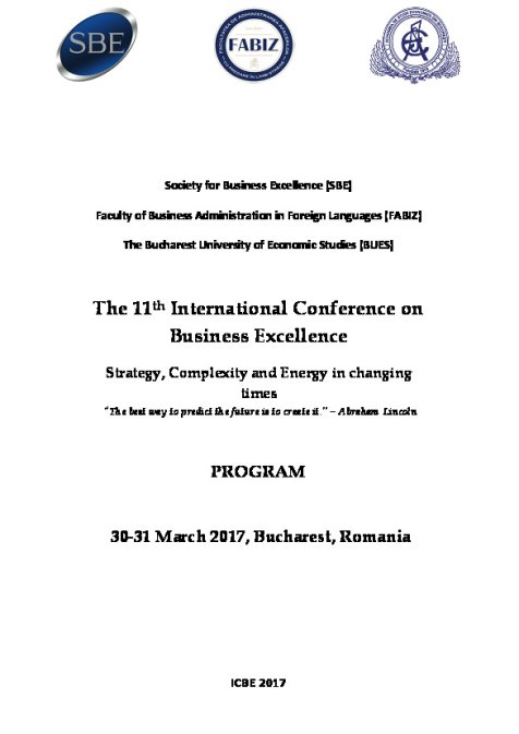 ICBE March 2017 Conference program