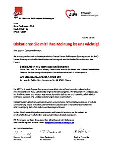 Einladung 26.06.2017 Soziale Arbeit neu bewerten 