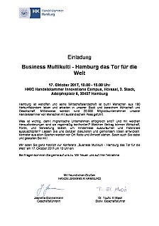 Konferenzeinladung Business Multikulti 17.10.17