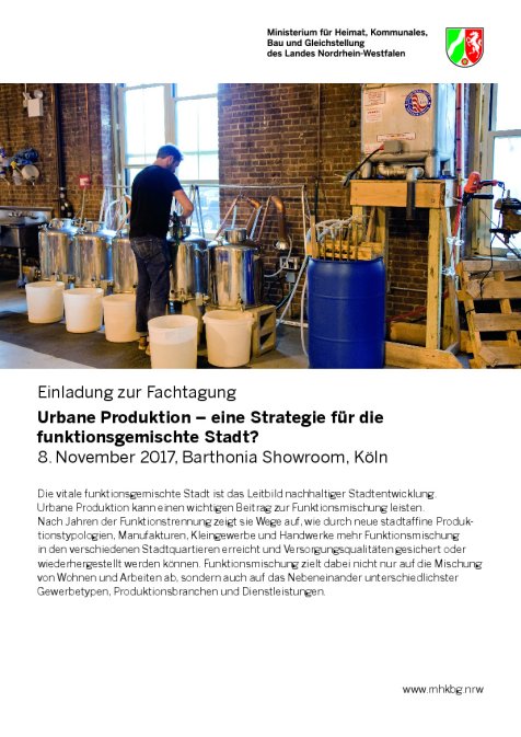 Urbane Produktion_Einladung MHKBG 8.11.2017