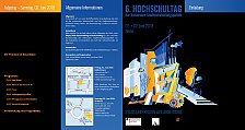 Flyer-6.Hochschultag der Nationalen Stadtentwicklungspolitik