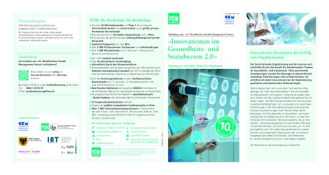 10. Health Management Forum_Einladungsflyer
