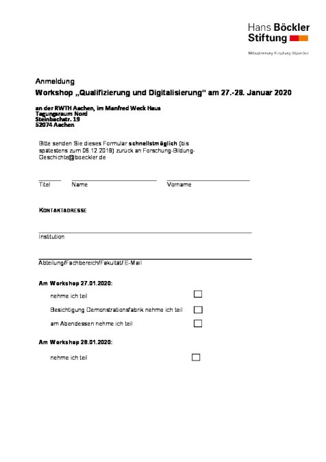 Rückmeldebogen 27-28.01.2020 Aachen