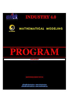 Programm International Scientific Conference - Mathematical Modeling 9.12.21