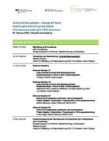 Digitale Stadt gestalten - Agenda 22.02.22