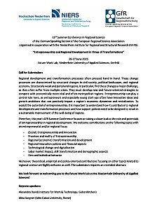 Call for Submissions GfR Summer Conference 260625