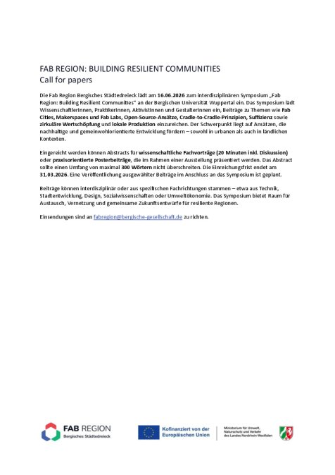 FABRegion Call for Papers 310326