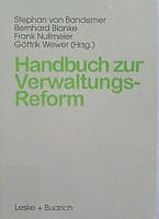 Handbuch zur Verwaltungsreform Abbildung Handbuch zur Verwaltungsreform
