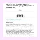 Call Intersectionality and Power AD  © 