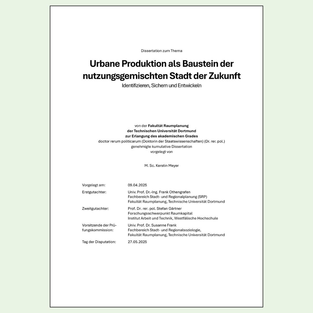 Dissertation Kerstin Meyer