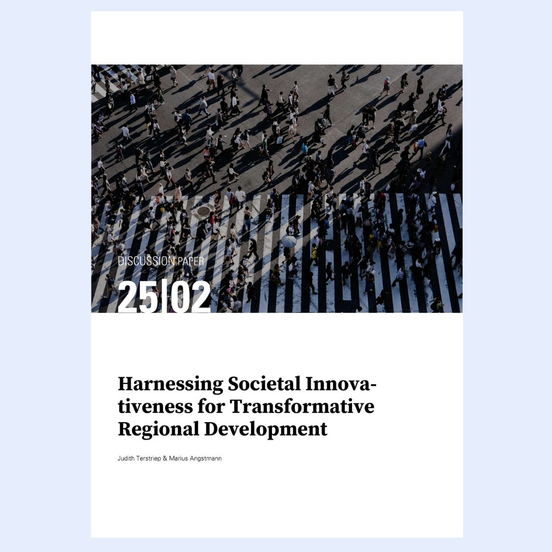 Discussion Paper 202502 Harnessing Societal Innovativeness for Transformative Regional Development