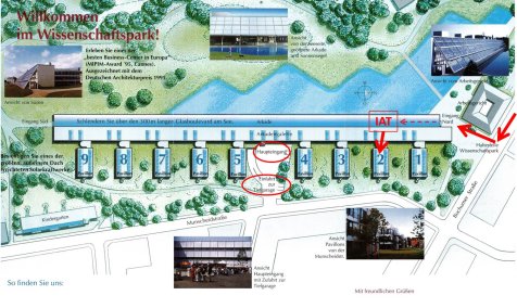 Skizze vom Wissenschaftspark