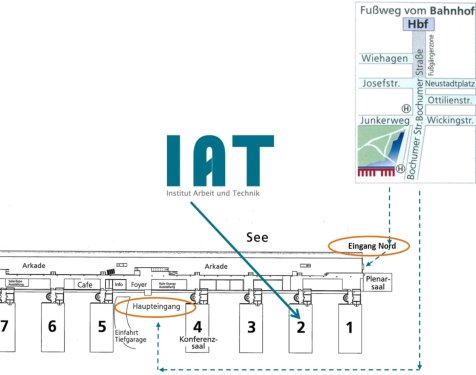 Skizze vom Wissenschaftspark