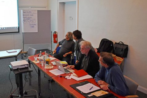 Teilnehmer*innen auf der 39. Klausurtagung „Mensch – Maschine – Kommunikation“ (MMK) Teilnehmer*innen auf der 39. Klausurtagung „Mensch – Maschine – Kommunikation“ (MMK)