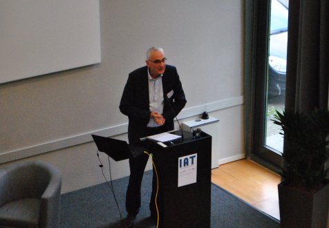 Wolfgang Schreck, Jugendamtsleiter der Stadt Gelsenkirchen, auf der Tagung zur Kinderarmut Wolfgang Schreck, Jugendamtsleiter der Stadt Gelsenkirchen, auf der Tagung zur Kinderarmut