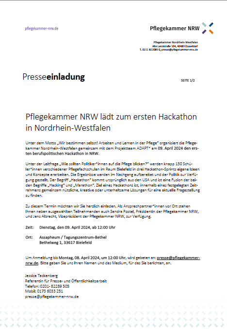 PK NRW Hackathon 09.04.24 PK NRW Hackathon 09.04.24