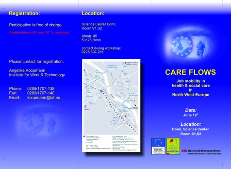 Program Care Flows Job mobility in health & social care in North-West-Europe 19.06.2008