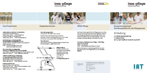 Programm inqa-pflege Abschlußveranstaltung 14.04.2008