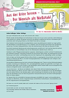 Flyer Krankenhaustagung 2021