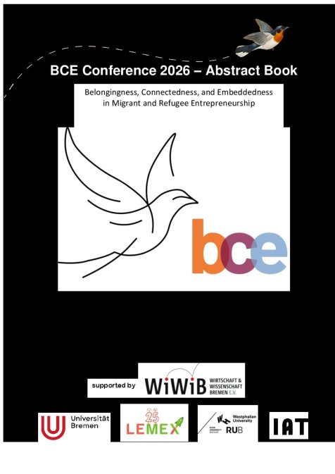 Abstract Book BCE Conference 2026