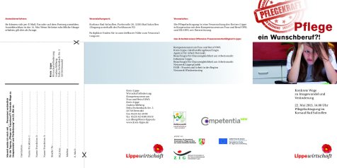 Programm Pflegekonferenz 2013