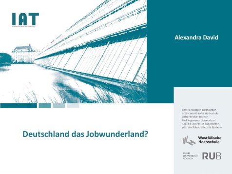 Präsentation Ausbildungssituation in Deutschland