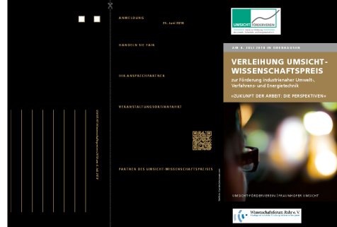 Programm Wissenschaftspreis Umsicht 04.07.18