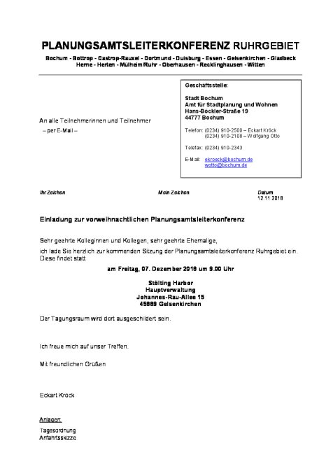 Einladung Planungsamtsleiterkonferenz 07.12.18