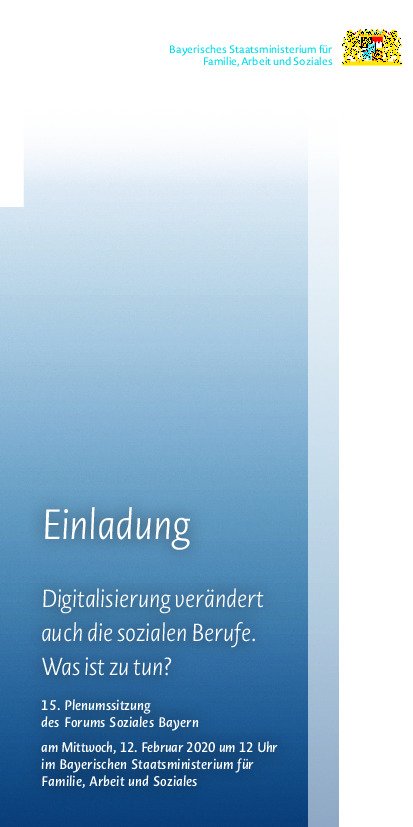 Einladung_15. Plenumssitzung 190220
