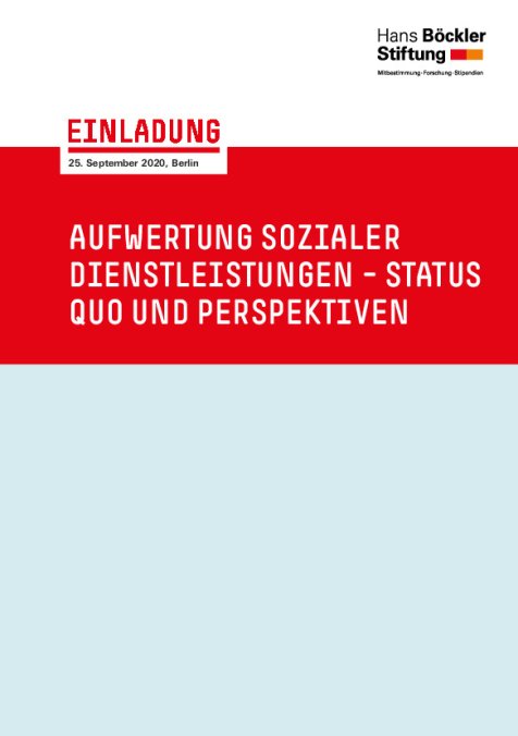 HBS Einladung_ Soziale Dienstleistungen aufwerten