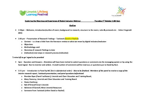 Programm LLL Festival Seminar