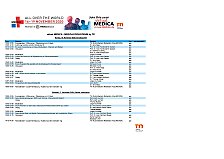 Das Programm enthält in der Mitte des oberen Teils eine Grafik mit hintereinander und zueinander stehenden Personen, die rot und dunkelblau nur als Schatten erkennbar sind. Feine hellblaue Linien stellen die Verbindungen und Vernetzungen zwischen den einzelnen und vermutlich weiter entfernten Personen dar, versehen zwischendurch mit dreickförmigen und runden Vernetzungsknoten.