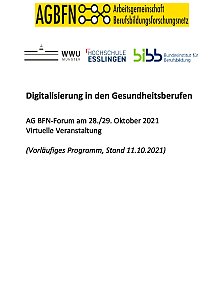 Digitalisierung in den Gesundheitsberufen